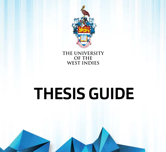 thesis guide uwi st augustine